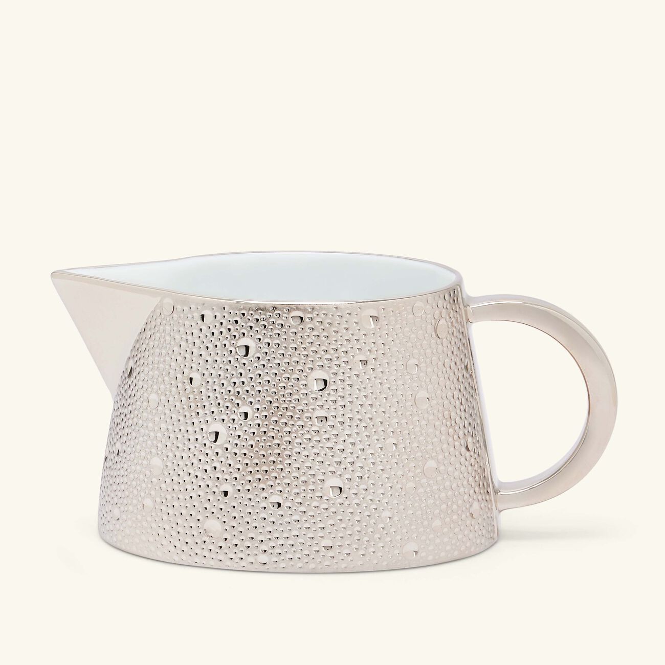 bernardaud ecume gravy boat silver