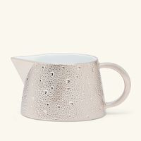 bernardaud ecume milk pitcher white