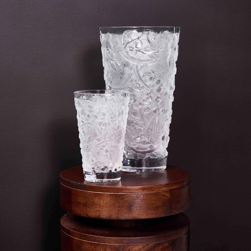 لاليك مزهرية ميرل إيه ريزان صغيرة شفافة