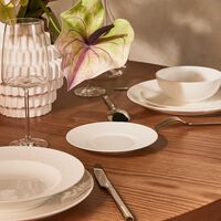 bernardaud ecume bread   butter plate round white 16cm