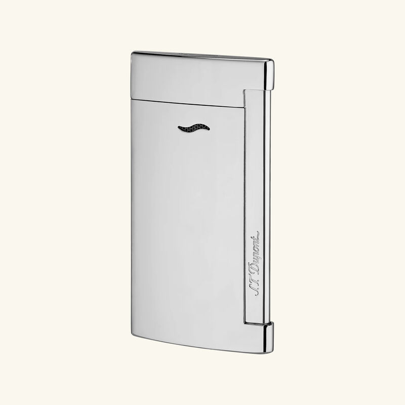 st dupont slim 7 lighter silver