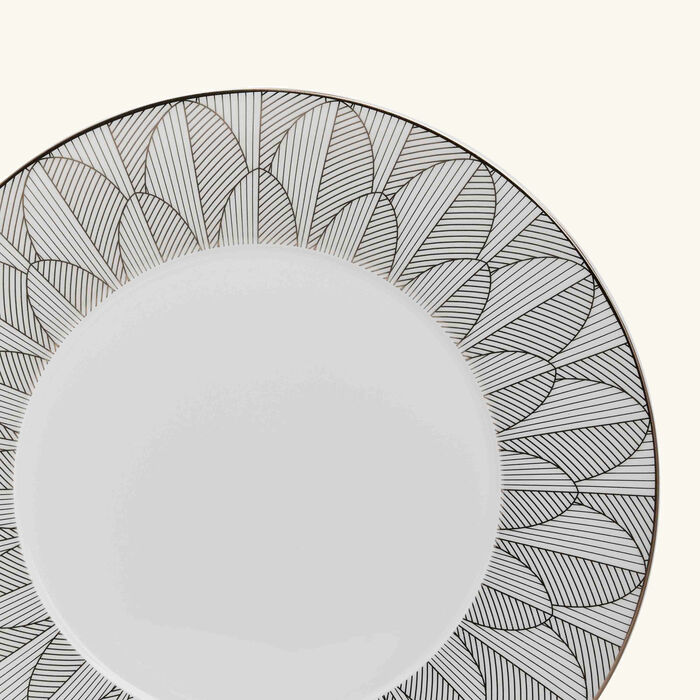 christofle malmaison imp riale dinner plate round white 27cm