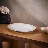 Medusa Gala Serving Platter Oval White 34cm versace medusa gala serving platter oval white 34cm