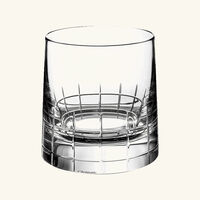 Graphik Set Of 2 Old-Fashioned Glasses christofle graphik set of 2 old fashioned glasses