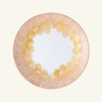 Cercle D'écailles Dessert Plate Round Pink 21cm marie daage cercle d cailles dessert plate round pink 21cm