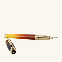 Line D Montecristo Fountain Pen Brown st dupont line d montecristo fountain pen brown
