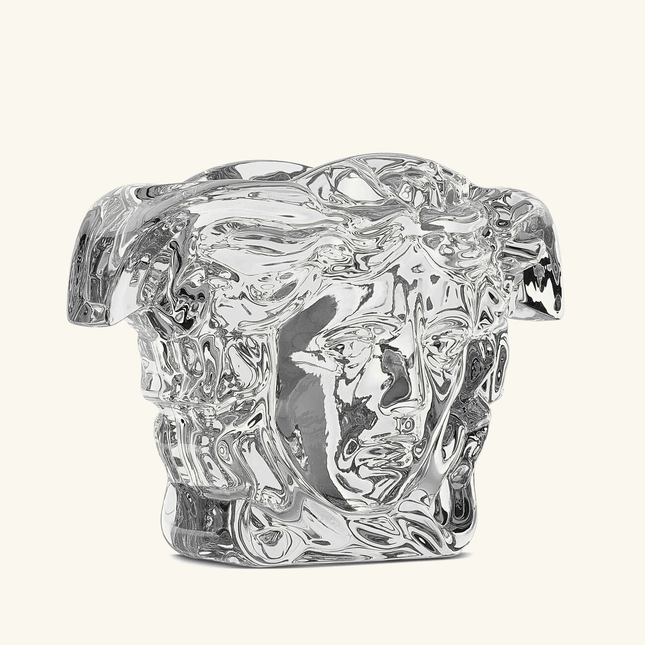 فيرساتشي مزهرية ميدوزا جراندي صغيرة شفافة