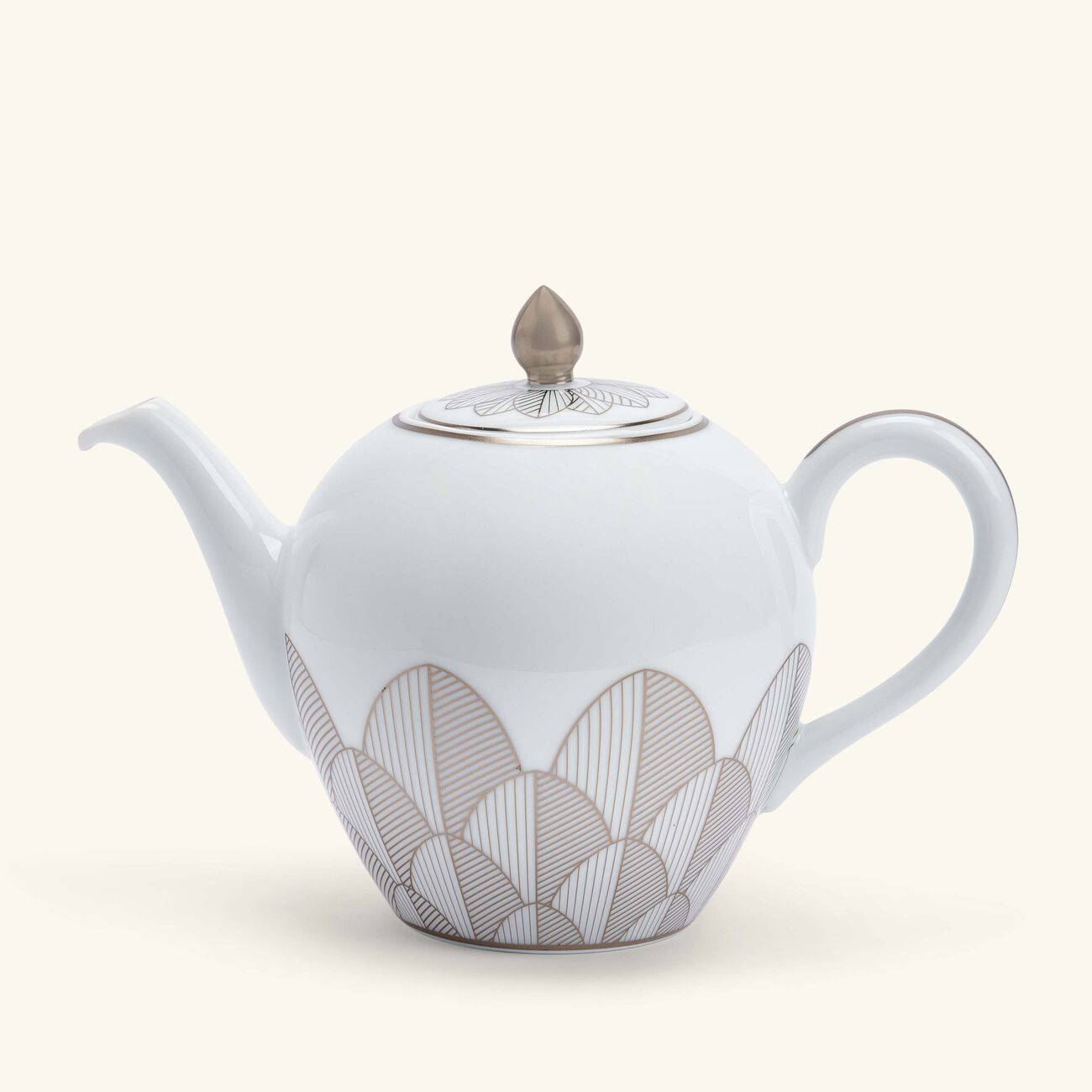 christofle malmaison imp riale teapot platinum
