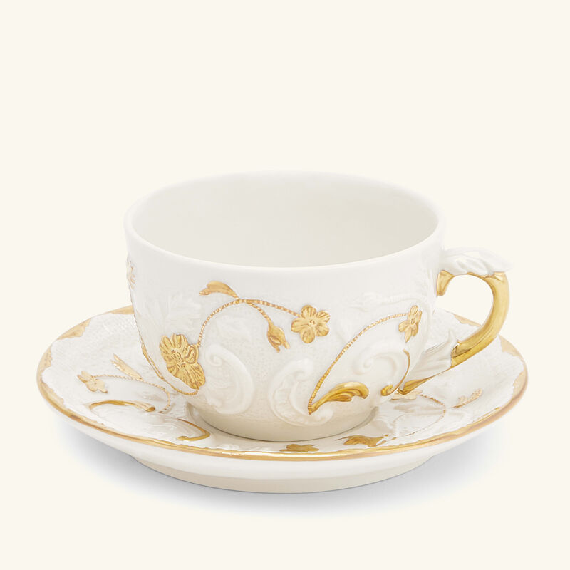 villari taormina coffee cup   saucer white