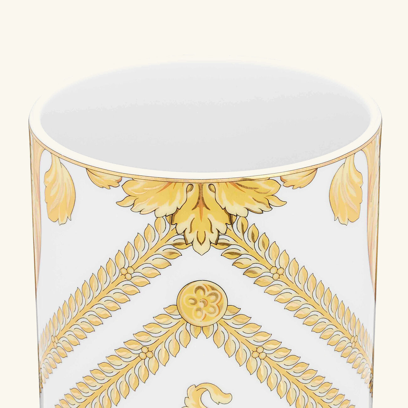 Medusa Rhapsody Vase Small White versace medusa rhapsody vase small white