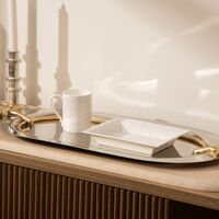 ZIG ZAG Tody Tray Rectangular Large White missoni home zig zag tody tray rectangular large white