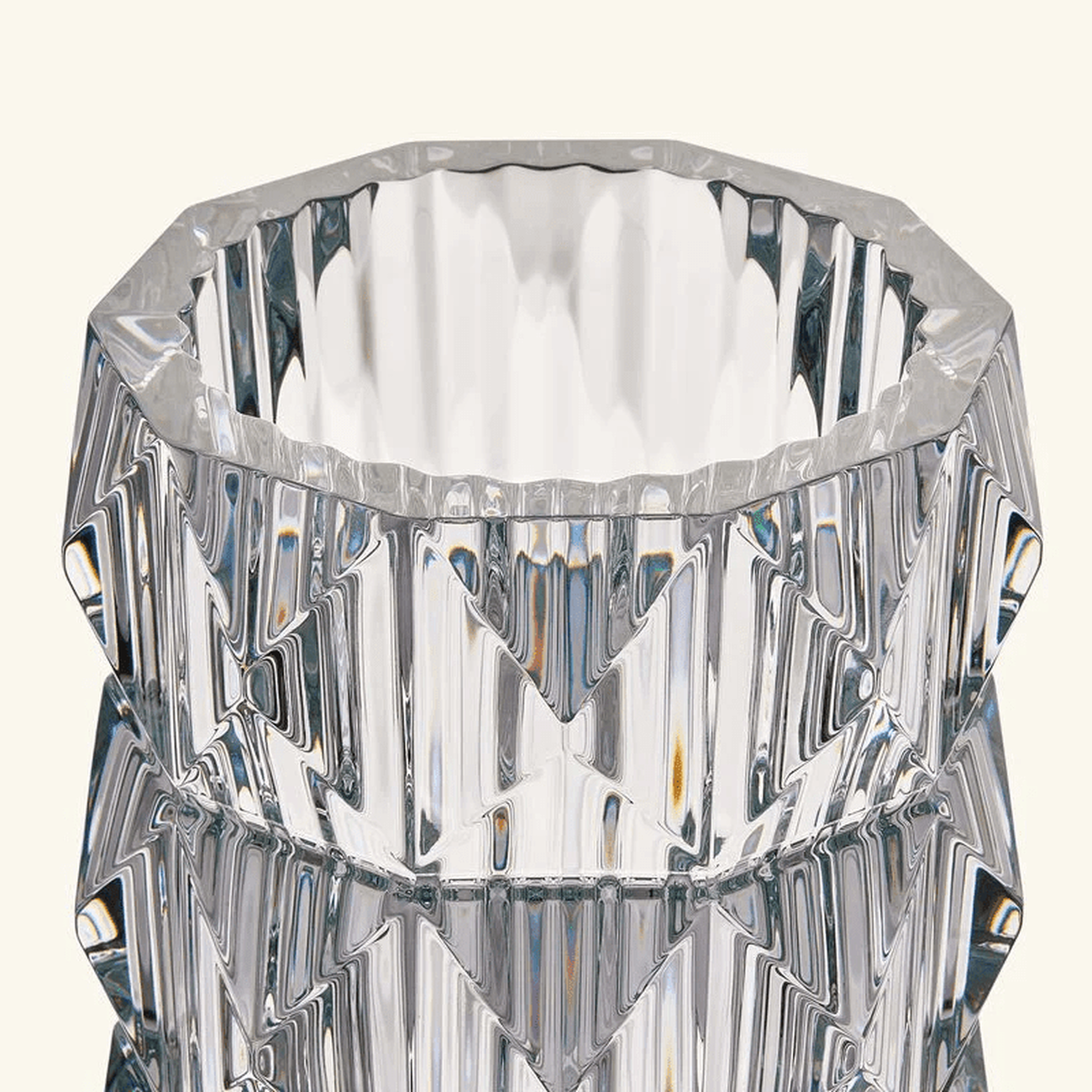 baccarat louxor vase round large clear