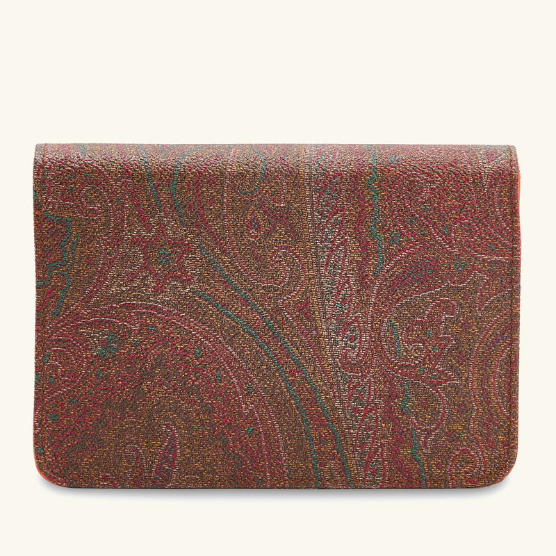 etro samara big card holder set of 2 brown