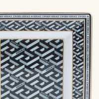 La Greca Trinket Tray Square Black versace la greca trinket tray square black