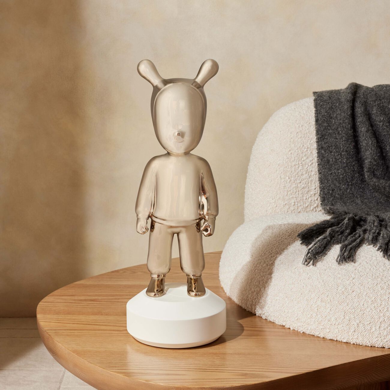 The Guest Sculpture Large Silver lladro the guest sculpture large silver