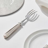 كريستوفل شوكة آلبي لتقطيع اللحم باللون الفضي