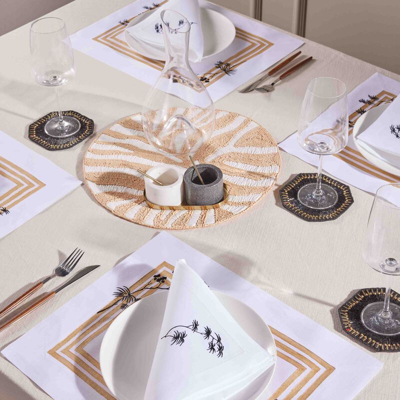 Serengeti Placemat White kim seybert serengeti placemat white