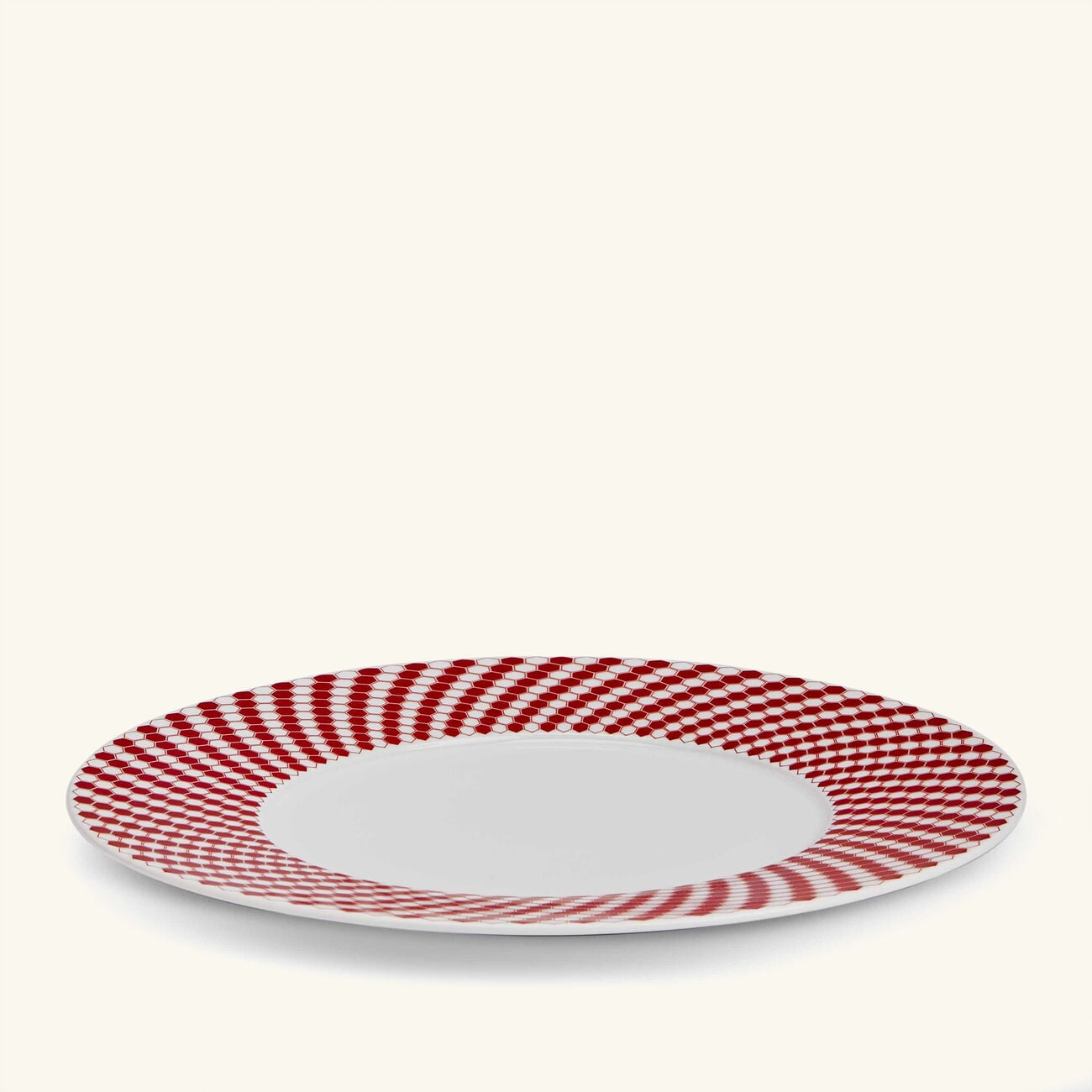 Madison 6 Dessert Plate Round Red 21cm christofle madison 6 dessert plate round red 21cm