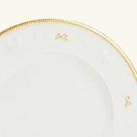 Butterfly Dinner Plate Round White 27cm villari butterfly dinner plate round white 27cm