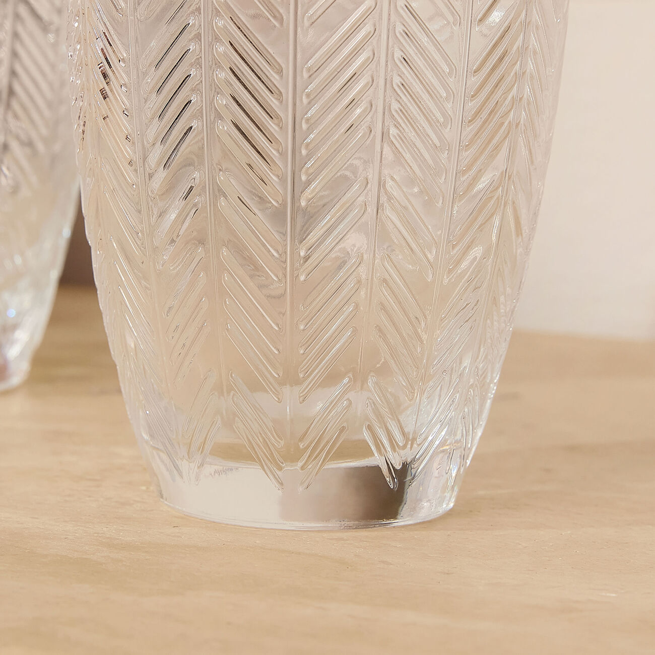 ZIG ZAG Wine Glass Clear missoni home zig zag wine glass clear