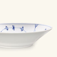 رويال كوبنهاغن طبق الشوربة بلو فلوتد بلاين أبيض 24 سم