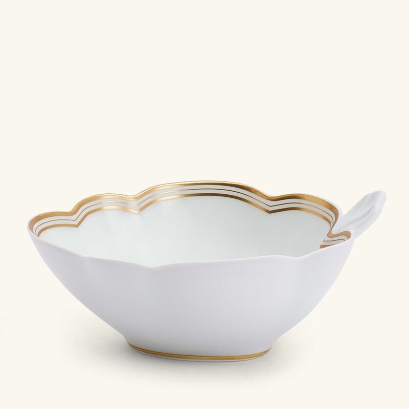 Pompadour Serving Bowl Gold bernardaud pompadour serving bowl gold