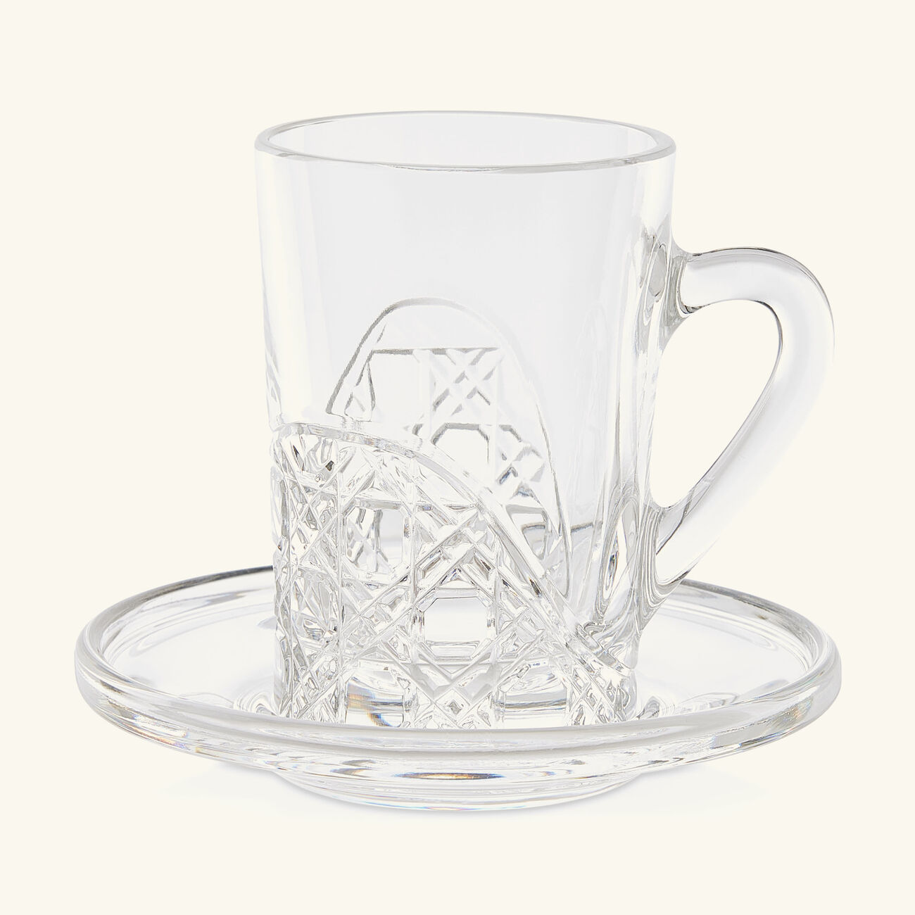 Meta Morphosis Tea Cup & Saucer Clear mario cioni c meta morphosis tea cup saucer clear