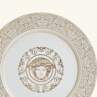 versace medusa gala charger plate round white 30cm