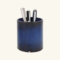 Pen Holder Blue st dupont pen holder blue