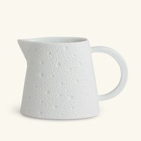 bernardaud ecume milk pitcher white