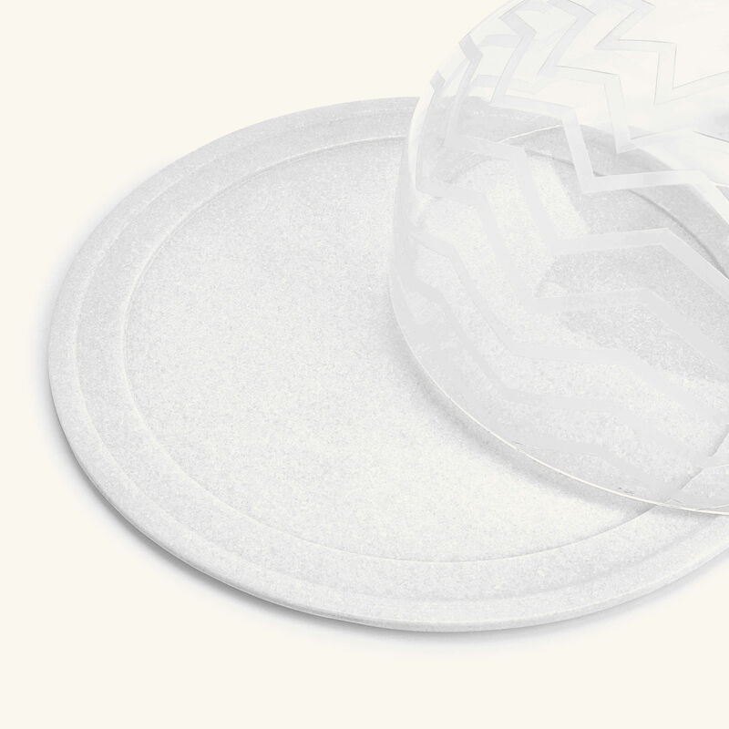 Ares Cloche Cake Plate Round White 31cm ira udaipur ares cloche cake plate round white 31cm