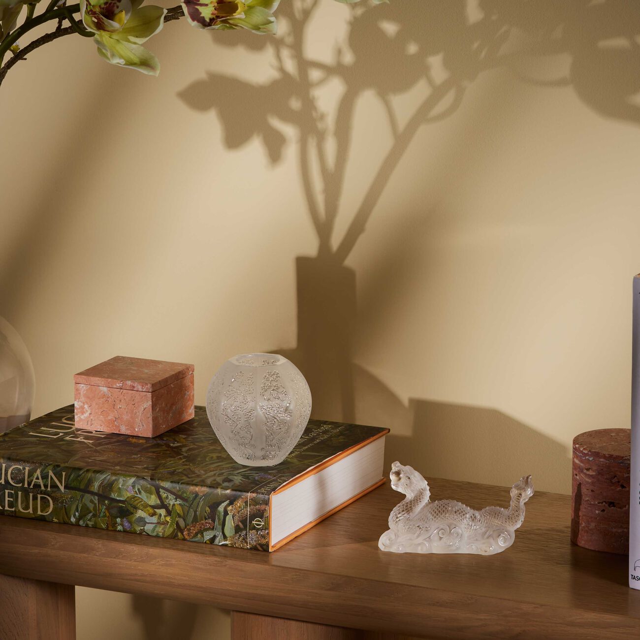 lalique tianlong dragon sculpture small clear