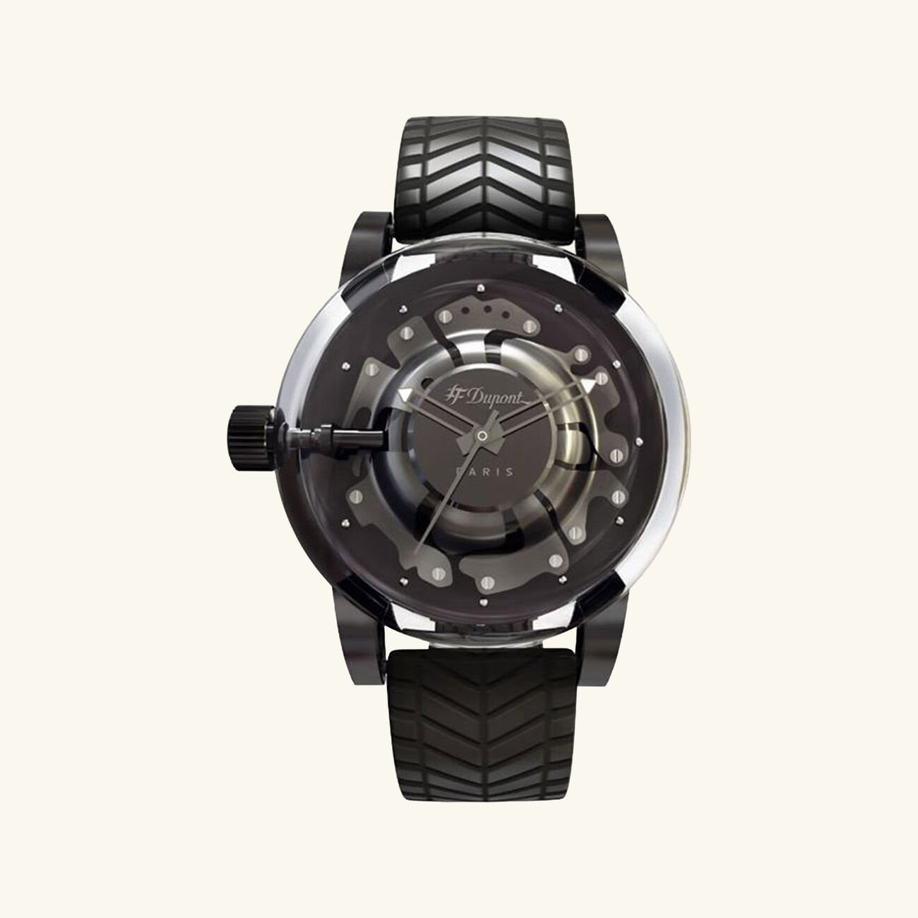Hyperdome Uhr Be Extreme Watch Black st dupont hyperdome uhr be extreme watch black