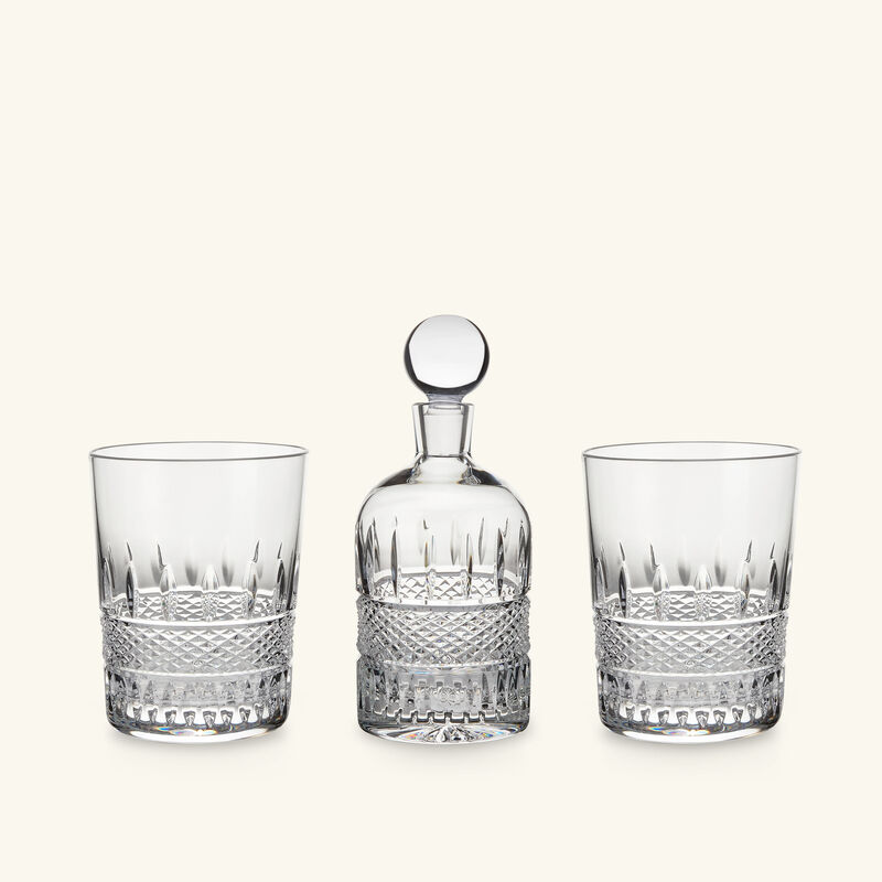 Mastercraft Irish Lace Decanter Set Clear waterford mastercraft irish lace decanter set clear