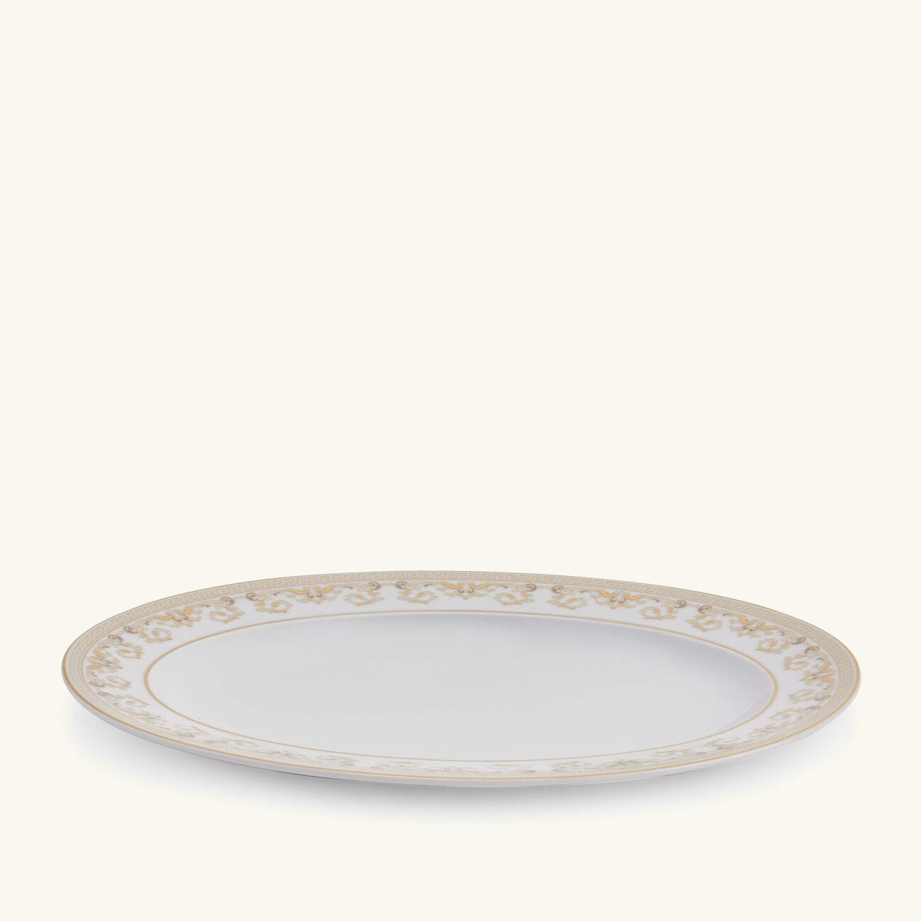 Medusa Gala Serving Platter Oval White 34cm versace medusa gala serving platter oval white 34cm