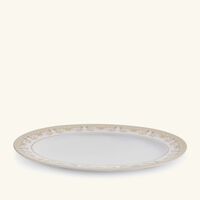 Medusa Gala Serving Platter Oval White 34cm versace medusa gala serving platter oval white 34cm