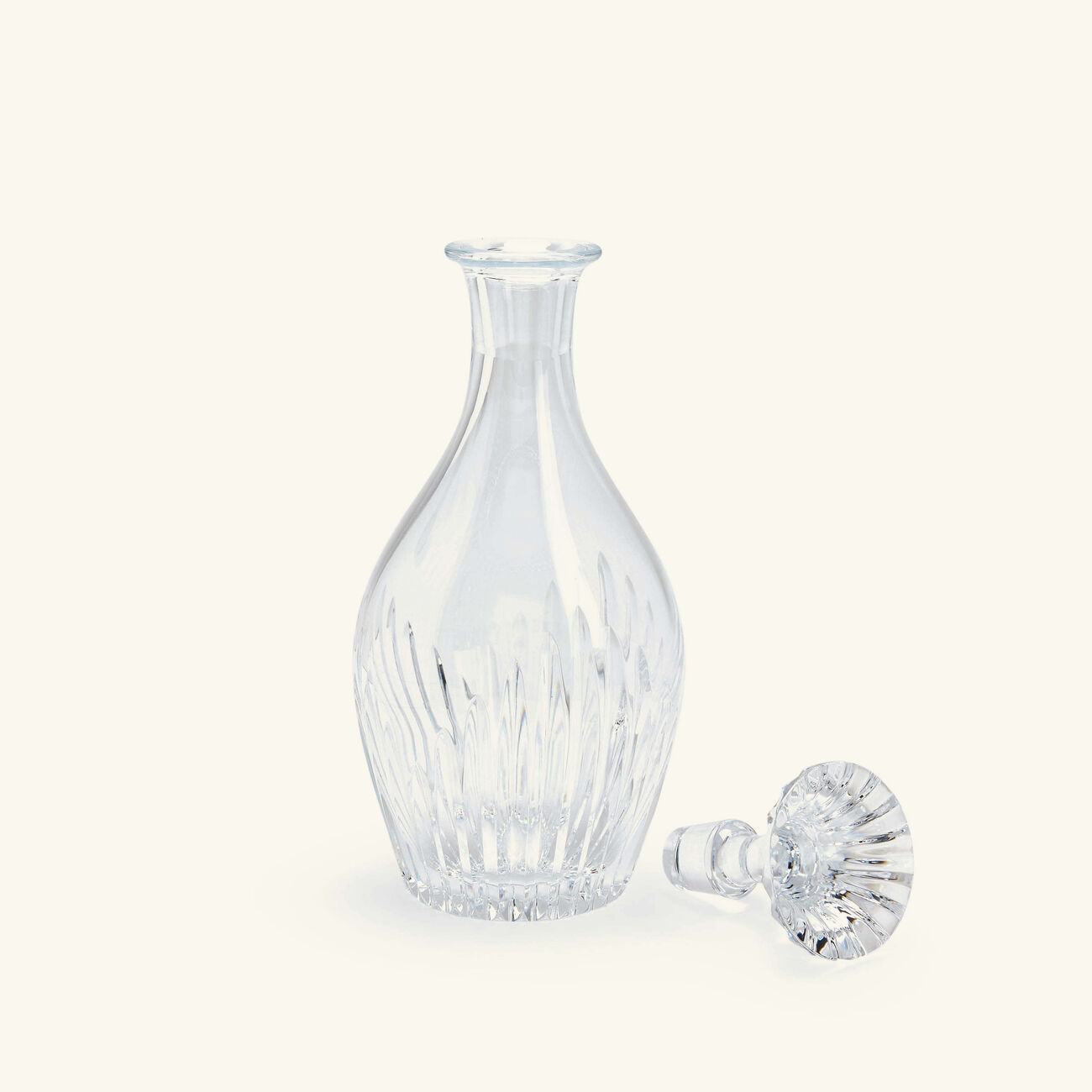 baccarat massena decanter round clear