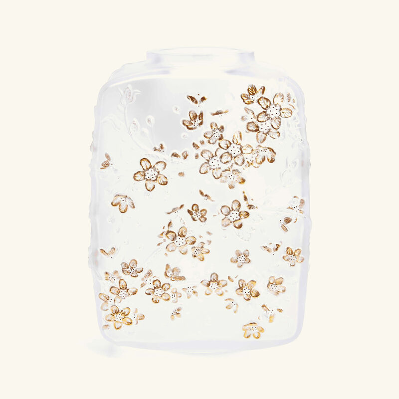 Fleurs de Cerisier Vase Large Clear lalique fleurs de cerisier vase large clear