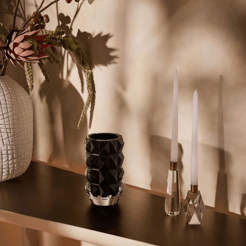 باكارا مزهرية لوكسور دائرية سوداء