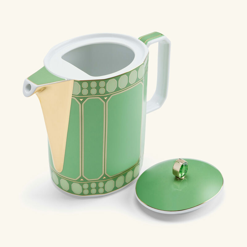 rosenthal signum fern coffee pot green