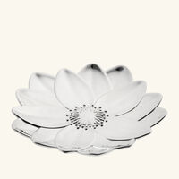christofle l herbier lotus trinket tray silver plated