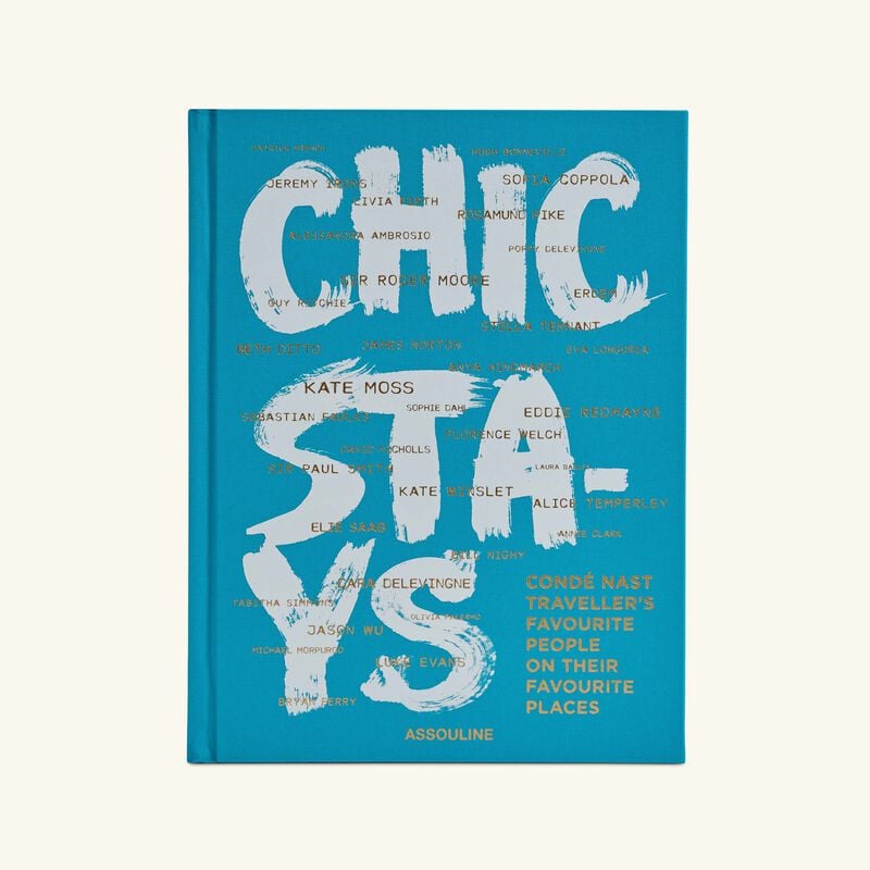 Chic Stays Conde Nast Traveller's Favorite People On Their Favorite Place Book 33x25cm assouline chic stays conde nast traveller s favorite people on their favorite place book 33x25cm