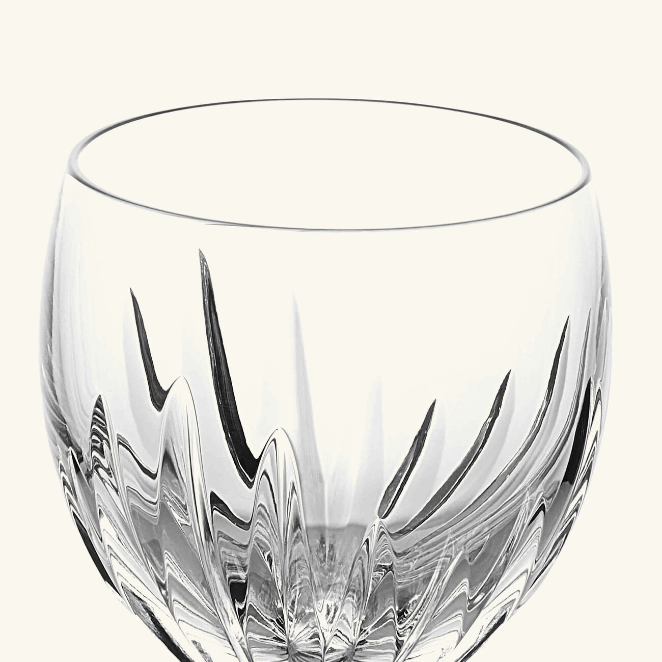 baccarat massena wine glass clear