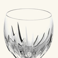 baccarat massena wine glass clear