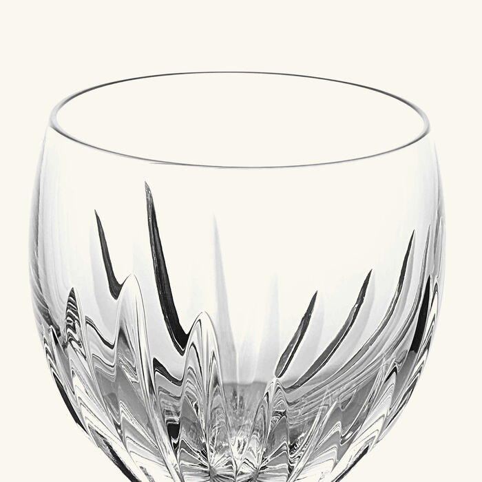 baccarat massena wine glass clear