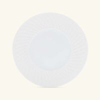 bernardaud twist blanc bread   butter plate round white 16cm