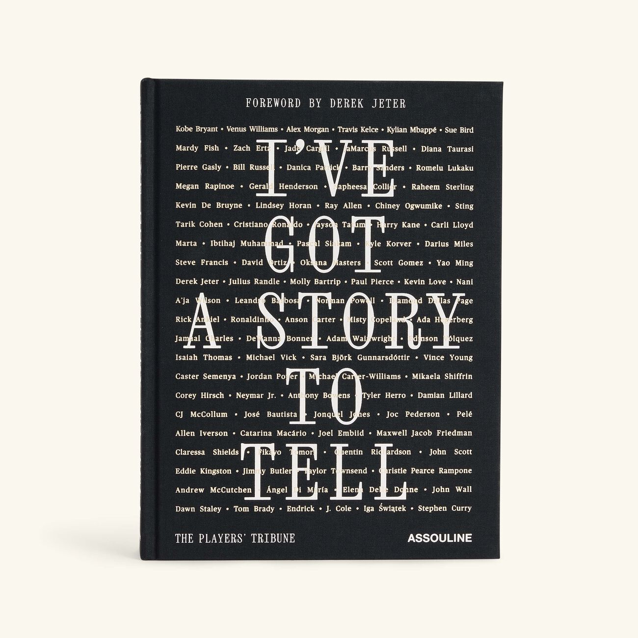 The Players Tribune I've Got a Story to Tell Book 33x25cm assouline the players tribune i ve got a story to tell book 33x25cm