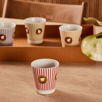 bernardaud delphos eolie drinking glass red