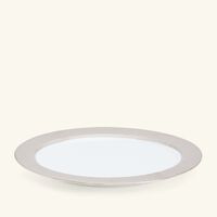 Divine Serving Platter Oval Grey 38cm bernardaud divine serving platter oval grey 38cm