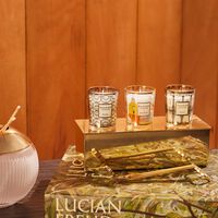 طقم ماي فيرست باوباب مؤلف من ثلاث شموع بروكسل-روما-سان تروبيه طقم ماي فيرست باوباب مؤلف من ثلاث شموع بروكسل روما سان تروبيه